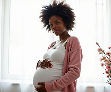 La femme enceinte
