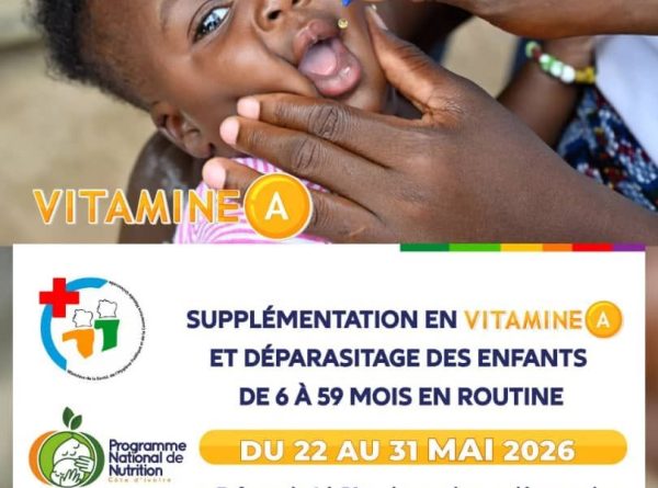 Intensification de la supplémentation en vitamine A et du déparasitage : le PNN renforce ses actions pour protéger près de 4 millions d’enfants
